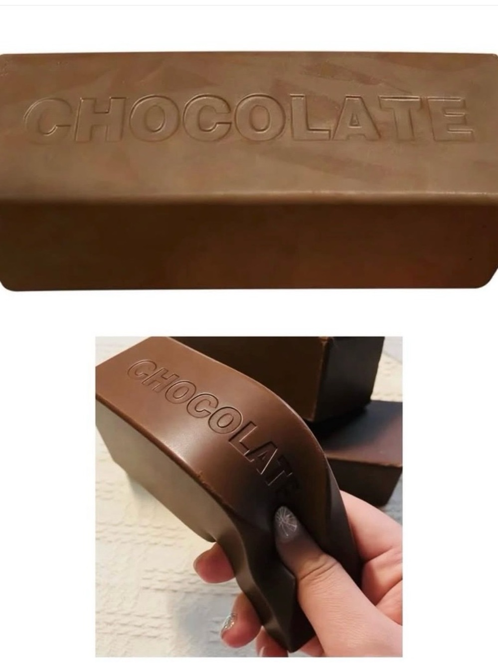 *VIRAL* *RARE* Jumbo Squishy scented Chocolate Bar!!!! Brand new!!!